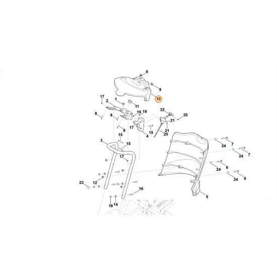 STIHL  Tablica rozdzielcza 6170 706 6205